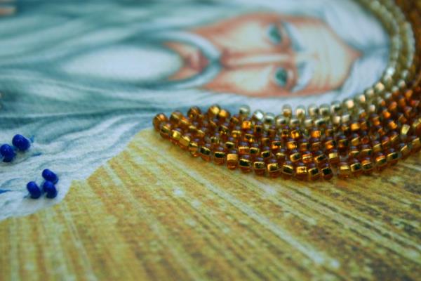 Buy Mini Bead embroidery kit Icon - Saint Macarius (Makar)-AAM-091_2