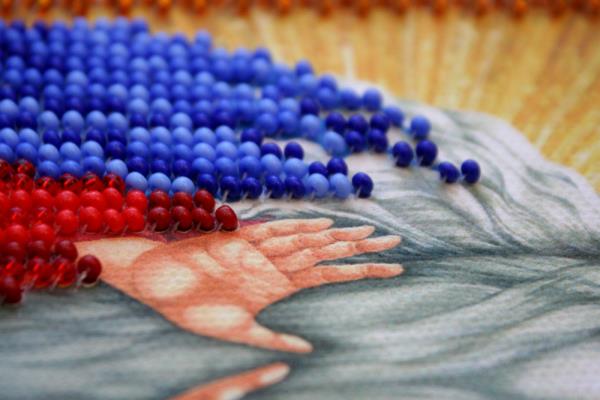 Buy Mini Bead embroidery kit Icon - Saint Macarius (Makar)-AAM-091_4