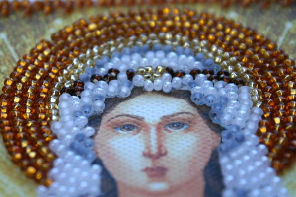 Buy Mini Bead embroidery kit Icon - Holy Claudia-AAM-092_2