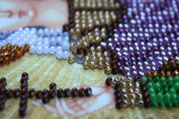 Buy Mini Bead embroidery kit Icon - Holy Claudia-AAM-092_4