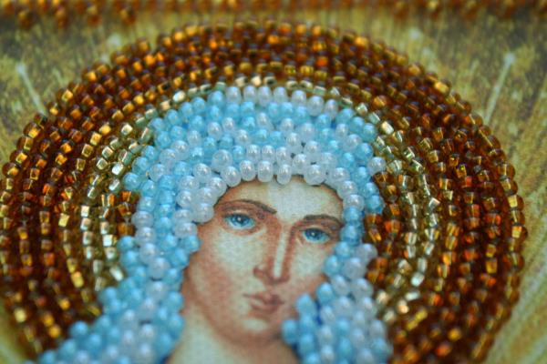 Buy Mini Bead embroidery kit Icon - Saint Veronica-AAM-096_3