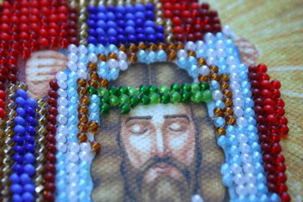 Buy Mini Bead embroidery kit Icon - Saint Veronica-AAM-096_4