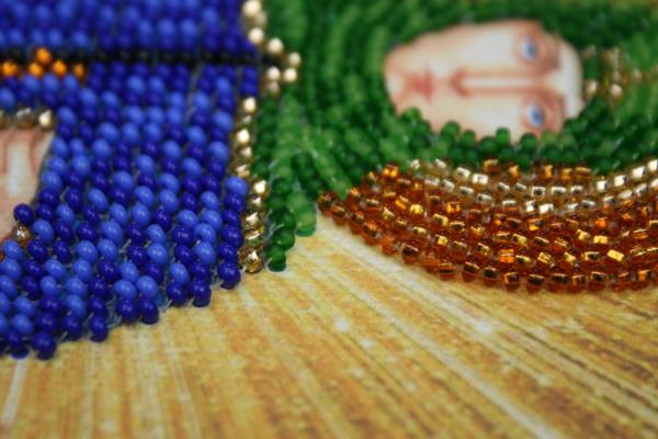 Buy Mini Bead embroidery kit Icon - Holy Evdokia-AAM-100_3