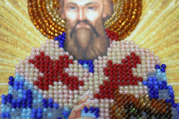 Buy Mini Bead embroidery kit Icon - Saint Sava (Savely)-AAM-101_1