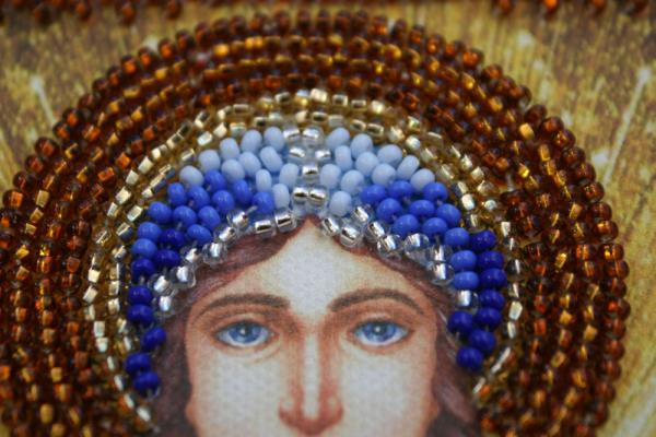 Buy Mini Bead embroidery kit Icon - Saint Paraskeva (Praskovya)-AAM-107_1
