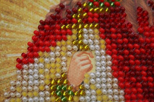 Buy Mini Bead embroidery kit Icon - Saint Agnes-AAM-113_1