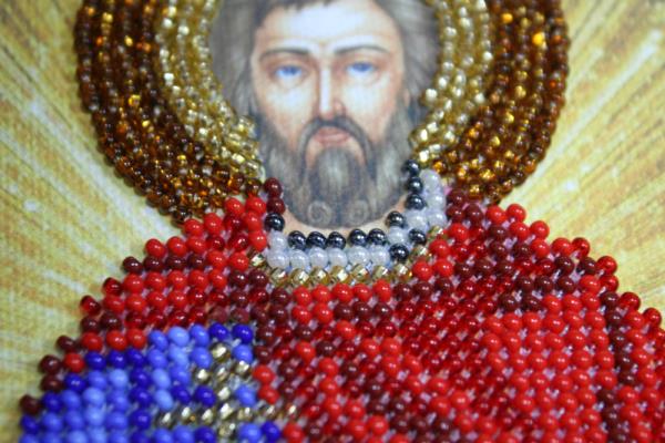 Buy Mini Bead embroidery kit Icon - the Holy Trofim-AAM-114_4