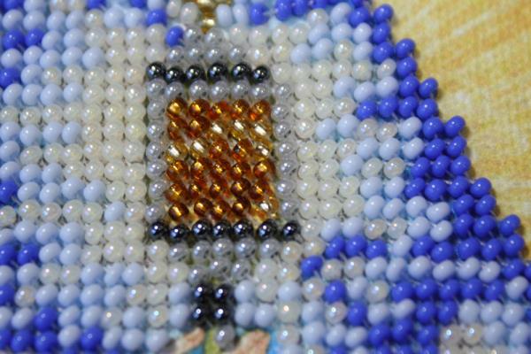 Buy Mini Bead embroidery kit Icon - St. Clare-AAM-118_2