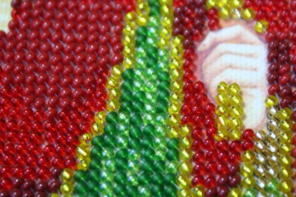 Buy Mini Bead embroidery kit Icon - Holy Ustin (Ustinya)-AAM-120_1