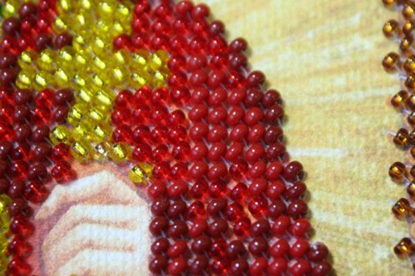 Buy Mini Bead embroidery kit Icon - Holy Ustin (Ustinya)-AAM-120_3