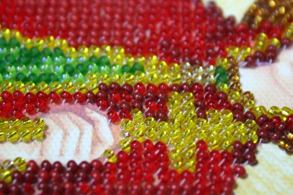 Buy Mini Bead embroidery kit Icon - Holy Ustin (Ustinya)-AAM-120_4