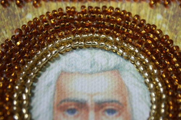 Buy Mini Bead embroidery kit Icon - St. Ignatius (Ignat)-AAM-123_1