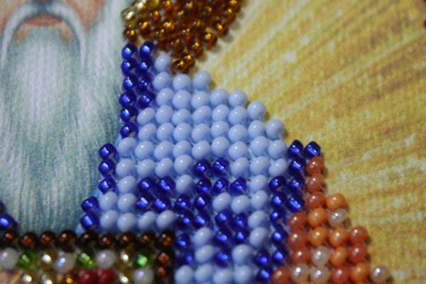 Buy Mini Bead embroidery kit Icon - St. Ignatius (Ignat)-AAM-123_2