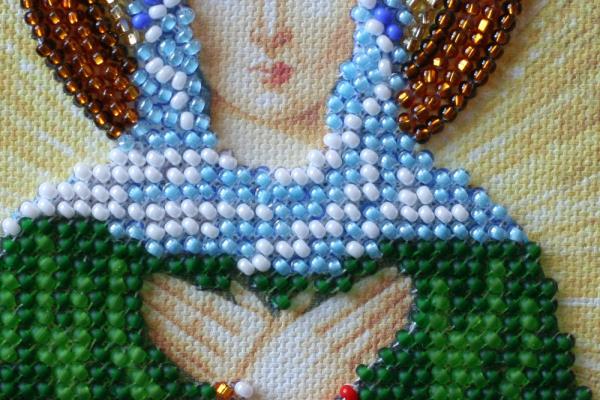 Buy Mini Bead embroidery kit Icon - St. Liya-AAM-131_2