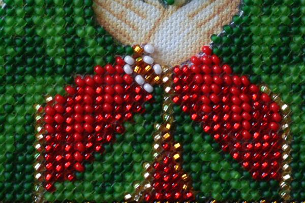 Buy Mini Bead embroidery kit Icon - St. Liya-AAM-131_4