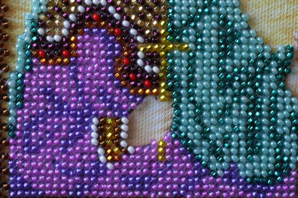 Buy Mini Bead embroidery kit Icon - St. Orest-AAM-132_3
