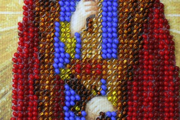 Buy Mini Bead embroidery kit Icon - St. Svyatoslav-AAM-135_3