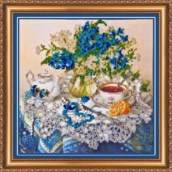 Buy Bead embroidery kit - Forget-Me-Not-AB-040