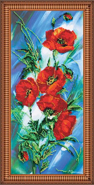 Buy Bead embroidery kit - Poppy Dawn-AB-161