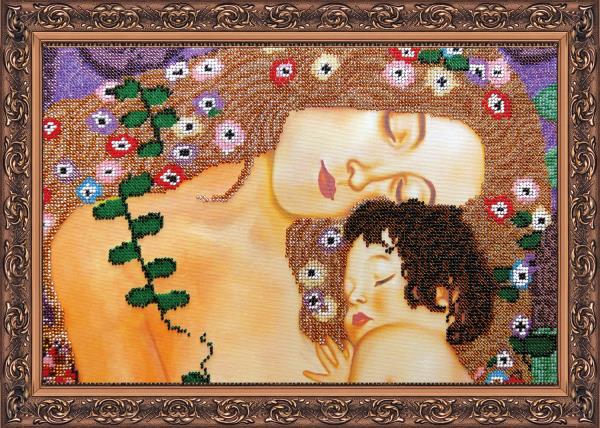 Buy Bead embroidery kit - Mother and Child-AB-214