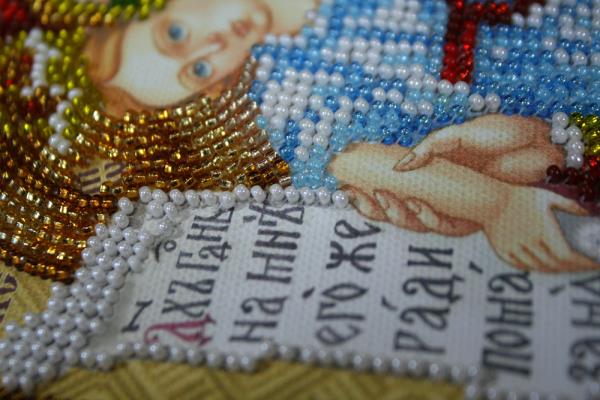 Buy Bead embroidery kit - Icon of the Virgin Merulaya-AB-290_4