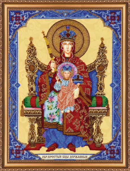 Buy Bead embroidery kit - Icon of the Virgin Sovereign-AB-304