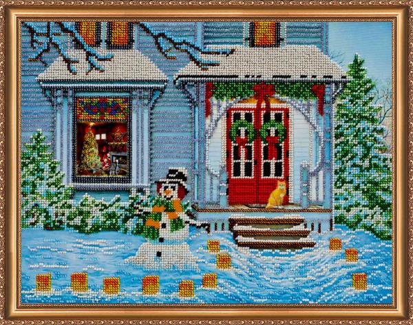 Buy Bead embroidery kit - New Year's story-AB-308
