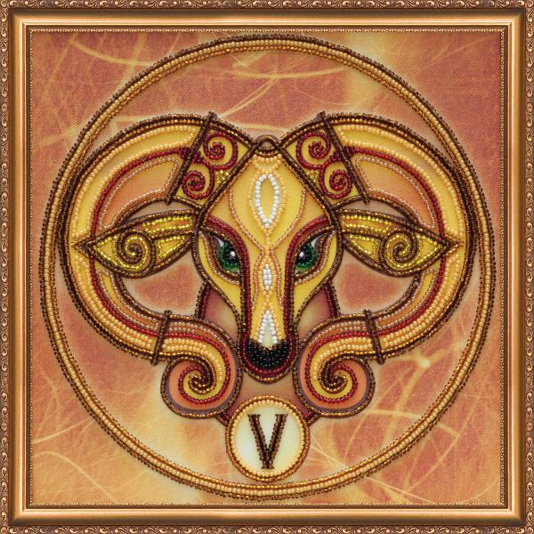 Buy Bead embroidery kit - Sign of the Zodiac Aries-AB-332-01