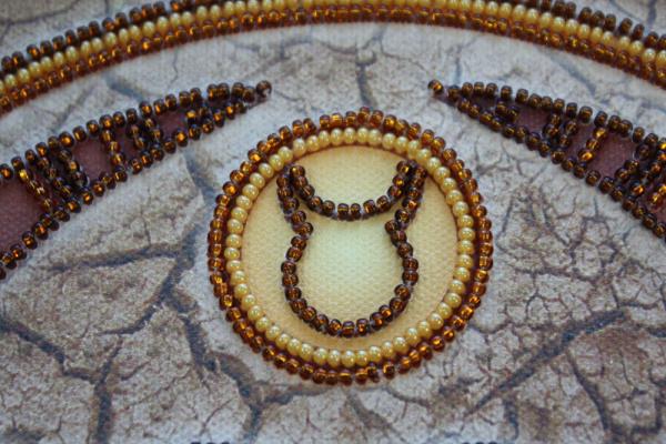 Buy Bead embroidery kit - Sign of the Zodiac Taurus-AB-332-02_1