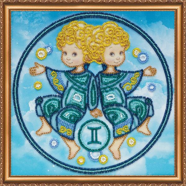 Buy Bead embroidery kit - Sign of the Zodiac Gemini-AB-332-03