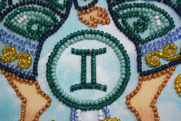 Buy Bead embroidery kit - Sign of the Zodiac Gemini-AB-332-03_2