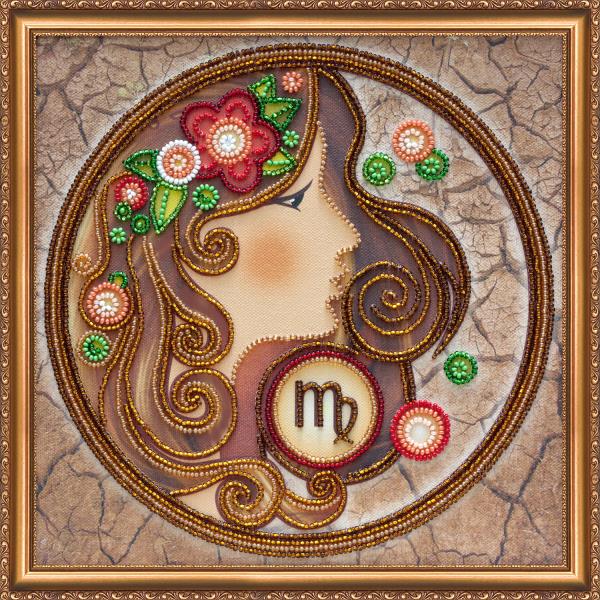 Buy Bead embroidery kit - Sign of the Zodiac Virgo-AB-332-06