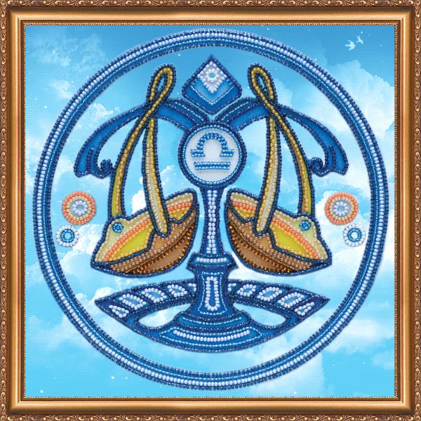 Buy Bead embroidery kit - Sign of the Zodiac Libra-AB-332-07