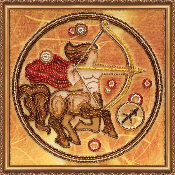 Buy Bead embroidery kit - Sign of the Zodiac Sagittarius-AB-332-09