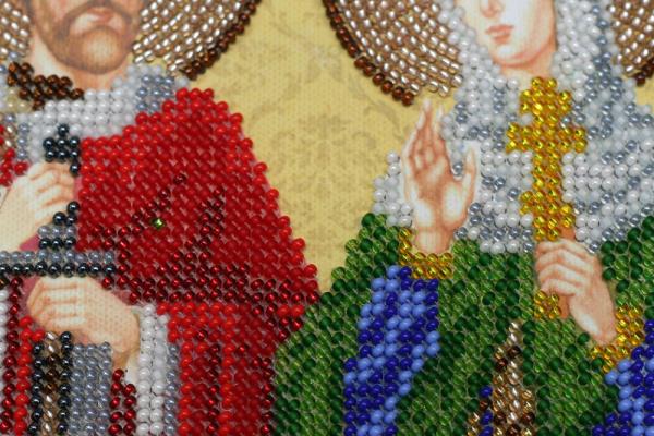 Buy Bead embroidery kit - Icon of Saint Prince Peter and Saint Princess Fevronia-AB-334_2