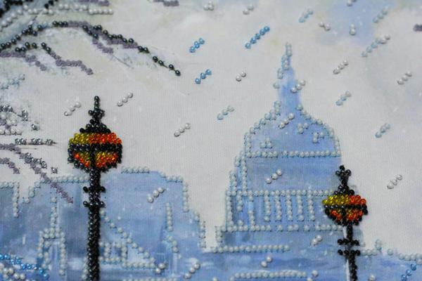 Buy Bead embroidery kit - Snowstorm-AB-346_4