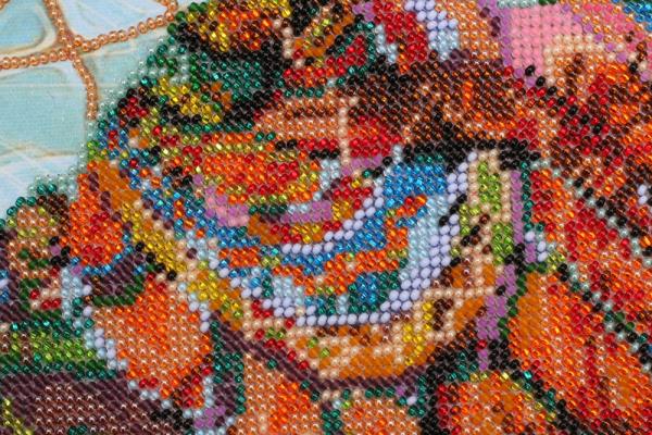 Buy Bead embroidery kit - Mosaic Elephant-AB-368_2