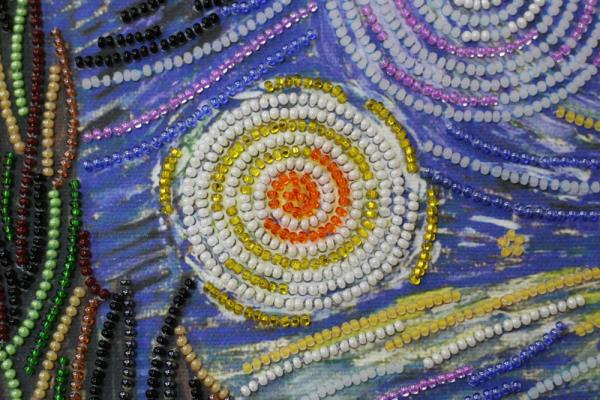 Buy Bead embroidery kit - Starry night-AB-397_1