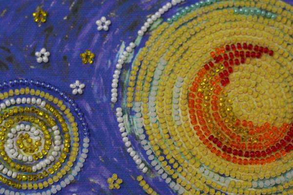 Buy Bead embroidery kit - Starry night-AB-397_3