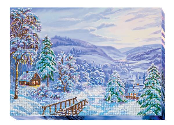 Buy Bead embroidery kit - Winter Morning-AB-401