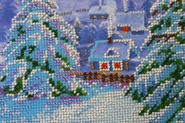Buy Bead embroidery kit - Winter Morning-AB-401_3