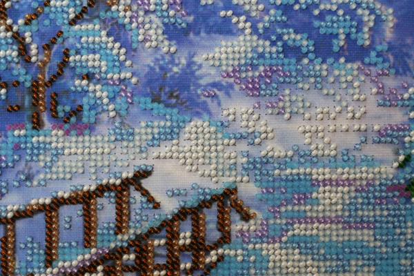 Buy Bead embroidery kit - Winter Morning-AB-401_4