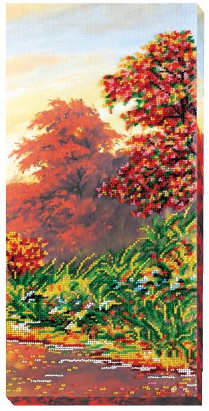 Buy Bead embroidery kit - Autumn sketches-3-AB-414