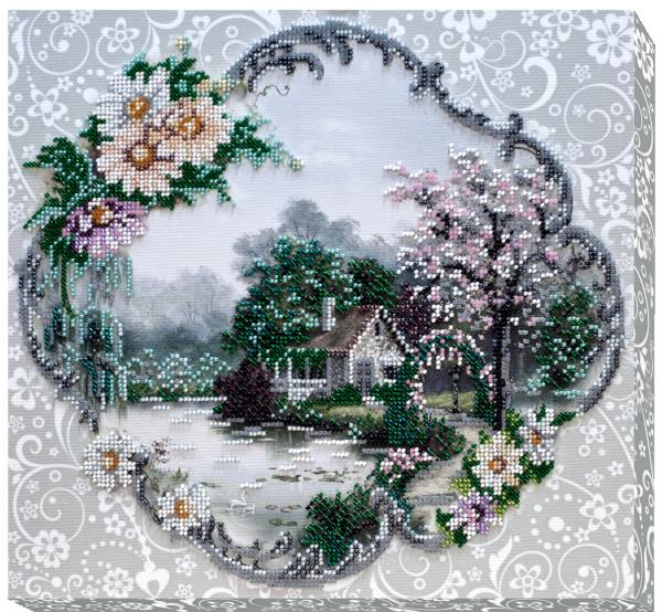 Buy Bead embroidery kit - House on the water-AB-415