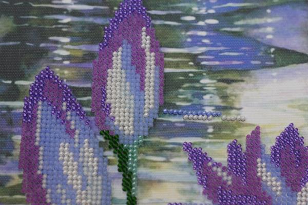 Buy Bead embroidery kit - Among lily pads-AB-417_4