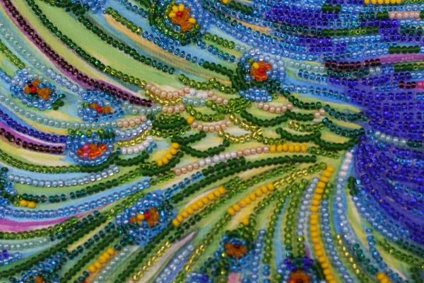 Buy Bead embroidery kit - Emerald Vortex-AB-431_3