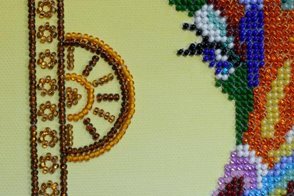 Buy Bead embroidery kit - Rainbow giraffe-AB-438_3