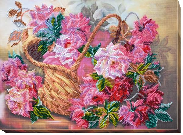 Buy Bead embroidery kit - Pink tenderness-AB-441