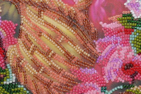Buy Bead embroidery kit - Pink tenderness-AB-441_1