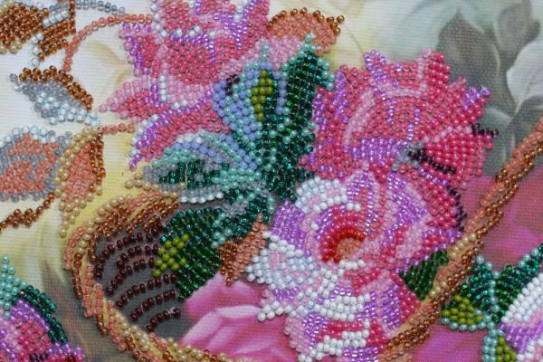 Buy Bead embroidery kit - Pink tenderness-AB-441_4
